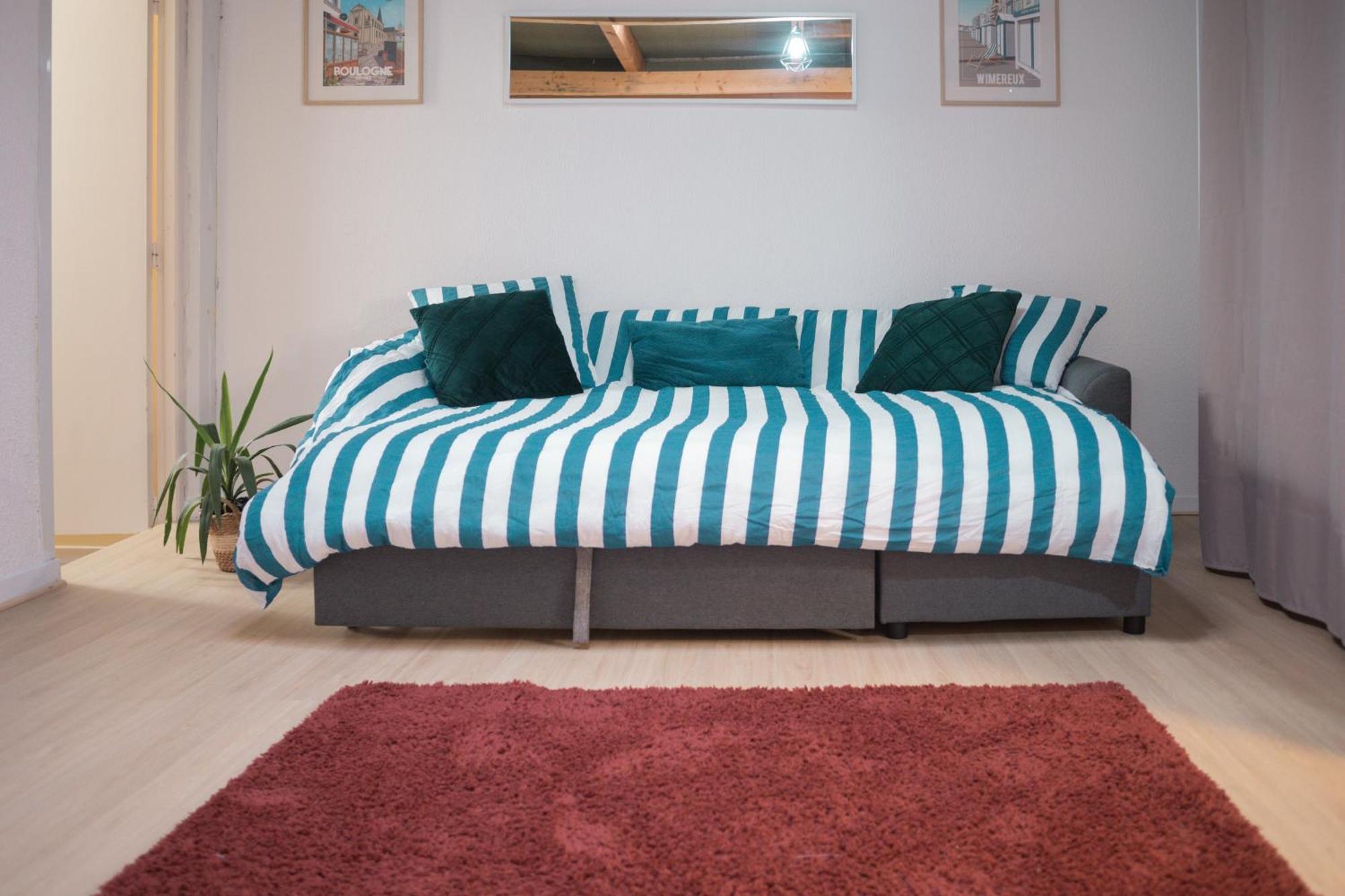 בולון-סור-מאר Spa Central Charmant Duplex Cosy 90M2 A 300M Rue Pietonne Et 500 M Du Port מראה חיצוני תמונה