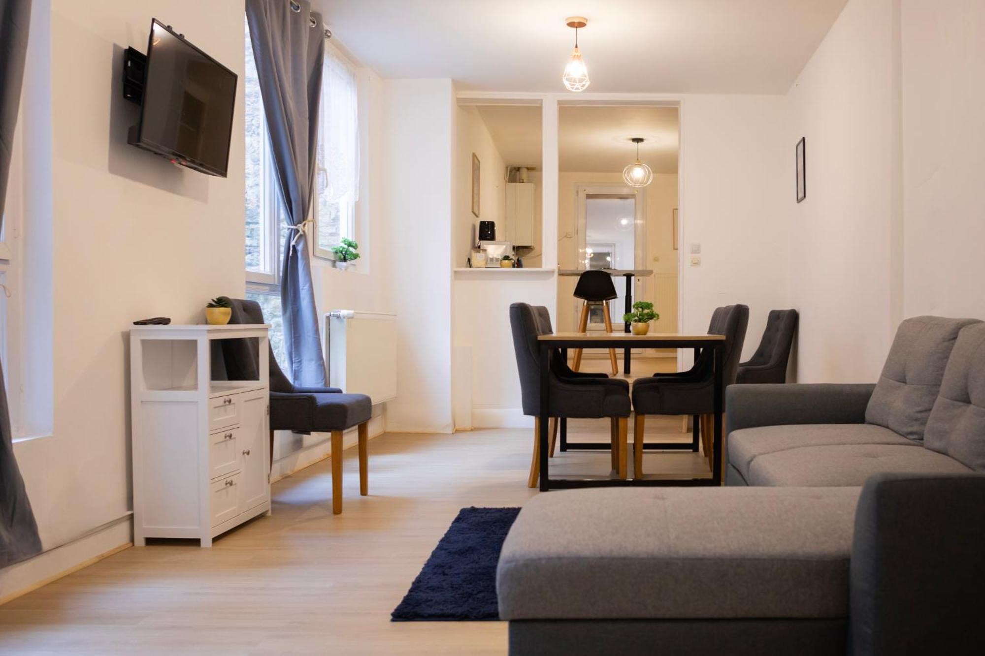 בולון-סור-מאר Spa Central Charmant Duplex Cosy 90M2 A 300M Rue Pietonne Et 500 M Du Port מראה חיצוני תמונה