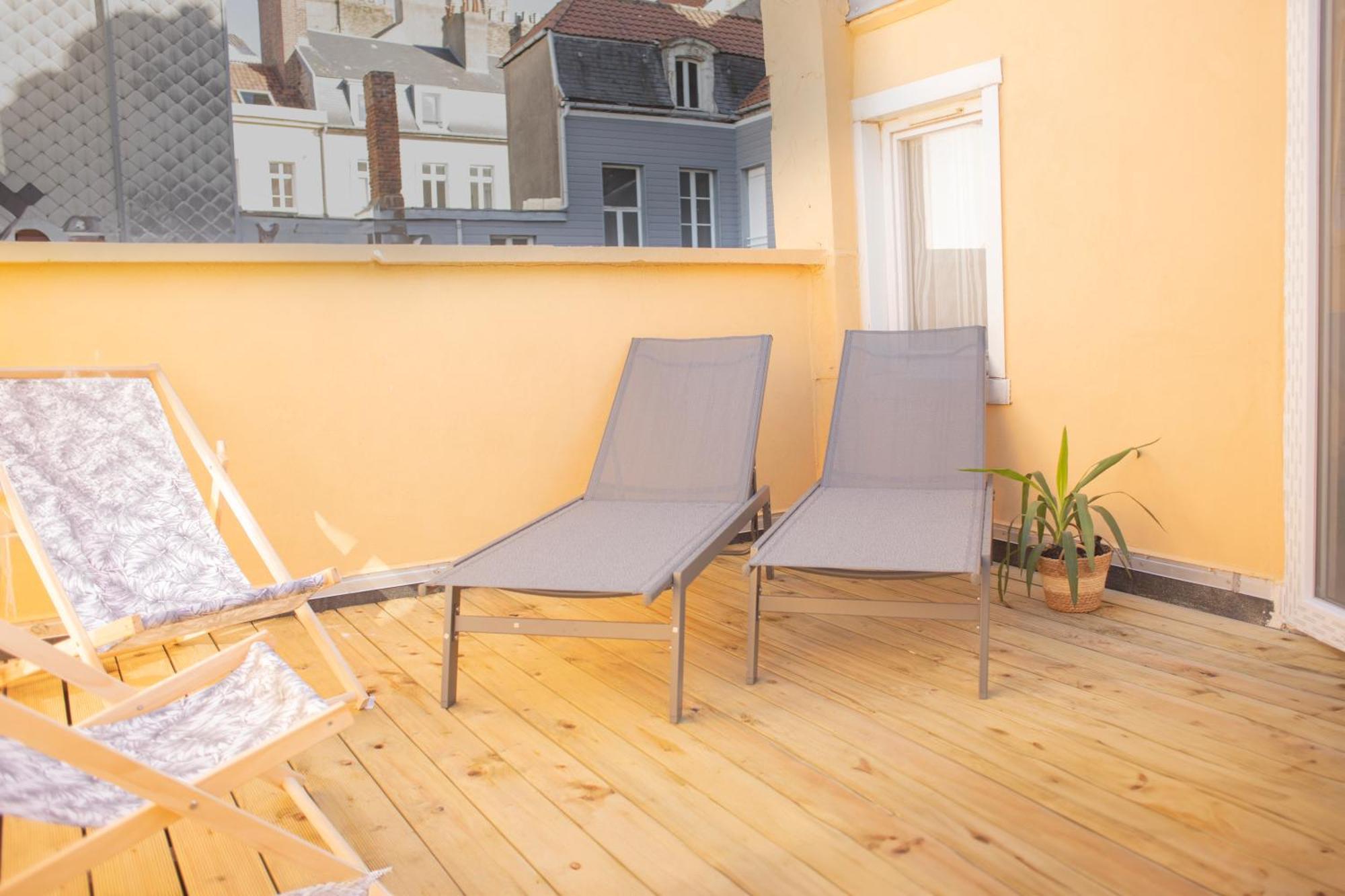 בולון-סור-מאר Spa Central Charmant Duplex Cosy 90M2 A 300M Rue Pietonne Et 500 M Du Port מראה חיצוני תמונה
