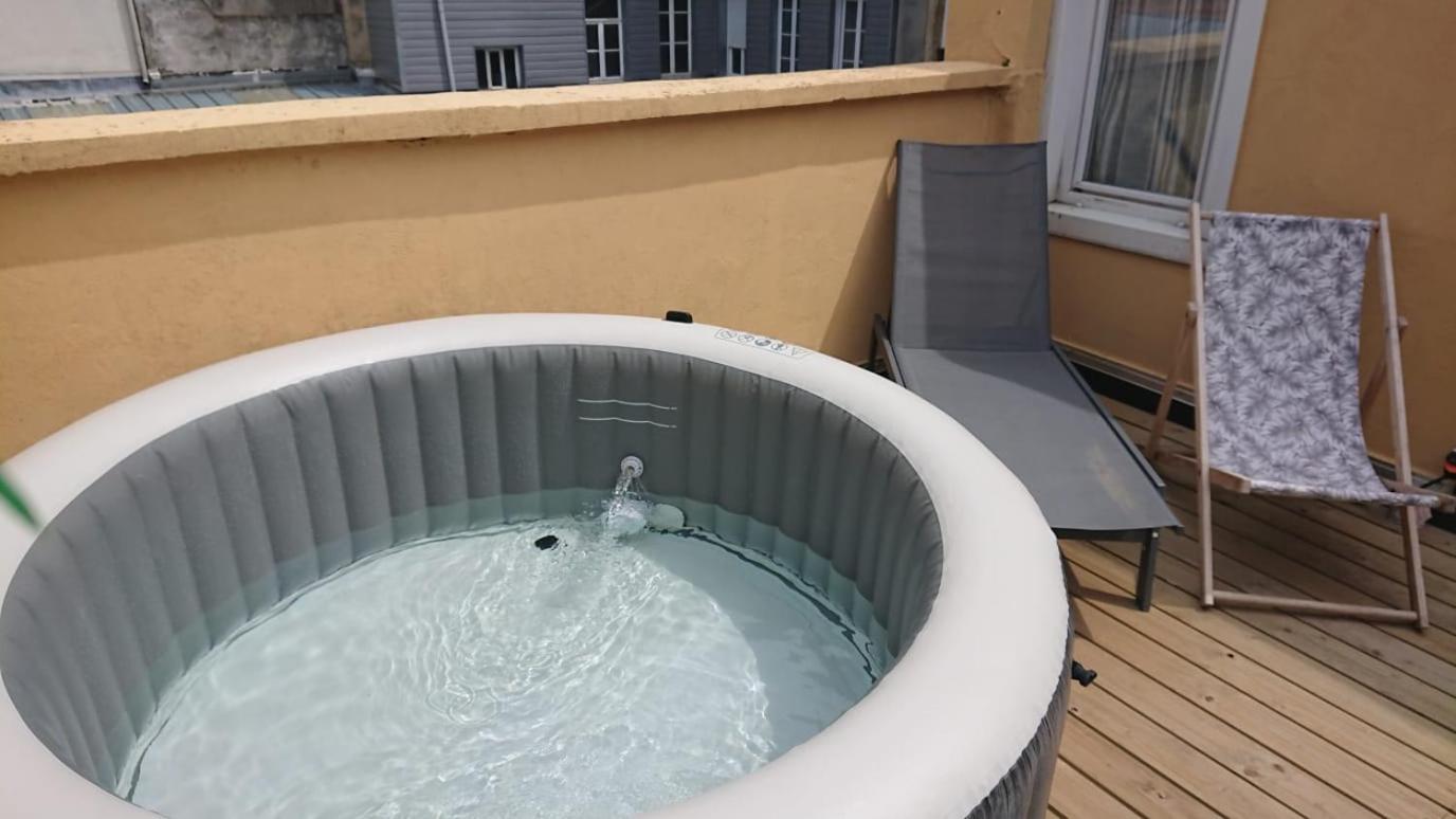 בולון-סור-מאר Spa Central Charmant Duplex Cosy 90M2 A 300M Rue Pietonne Et 500 M Du Port מראה חיצוני תמונה