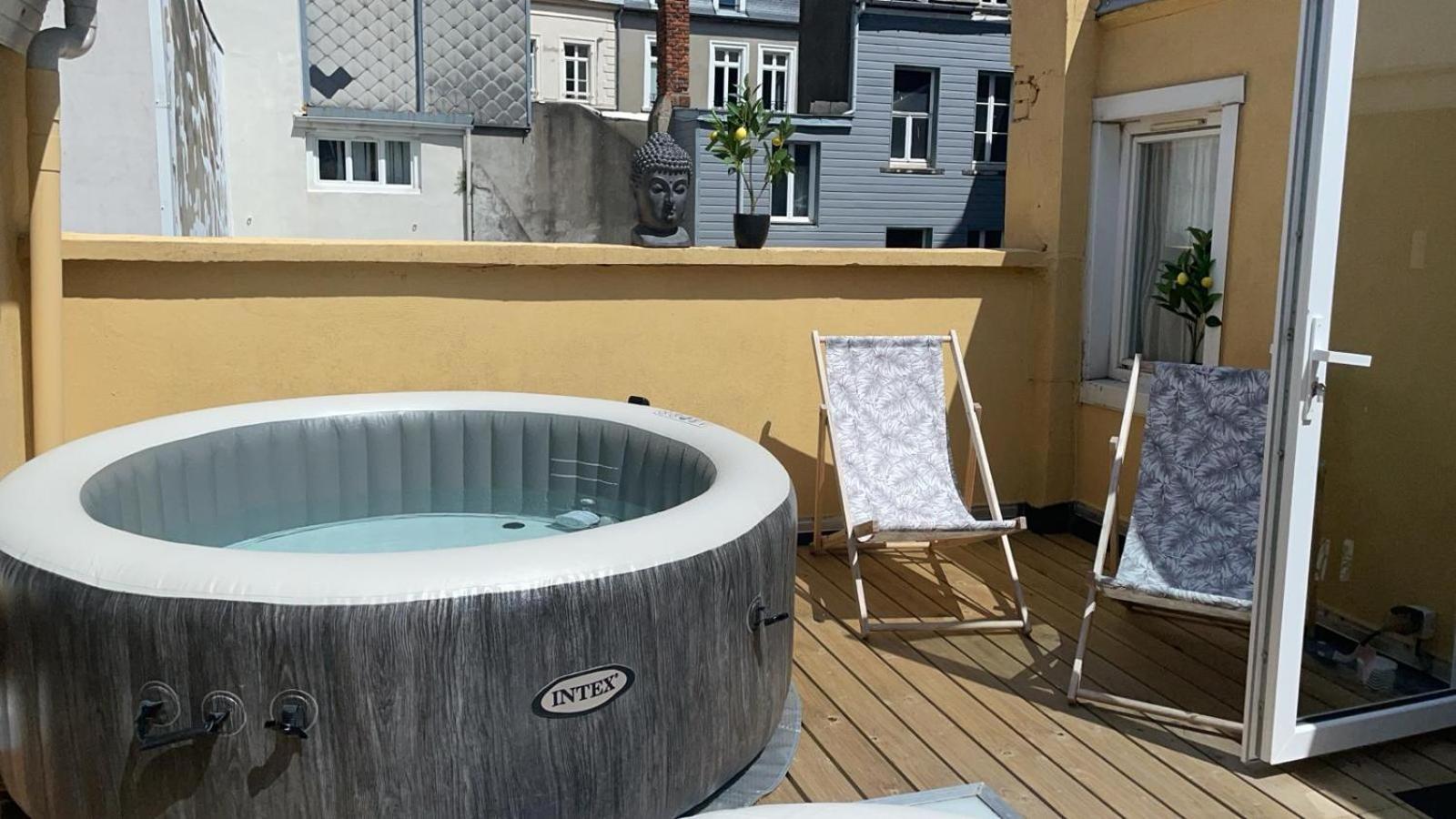 בולון-סור-מאר Spa Central Charmant Duplex Cosy 90M2 A 300M Rue Pietonne Et 500 M Du Port מראה חיצוני תמונה