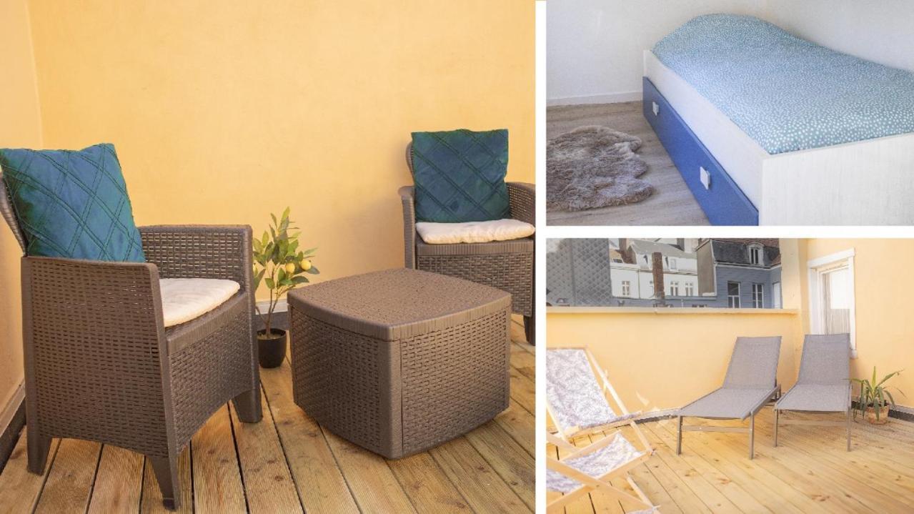 בולון-סור-מאר Spa Central Charmant Duplex Cosy 90M2 A 300M Rue Pietonne Et 500 M Du Port מראה חיצוני תמונה